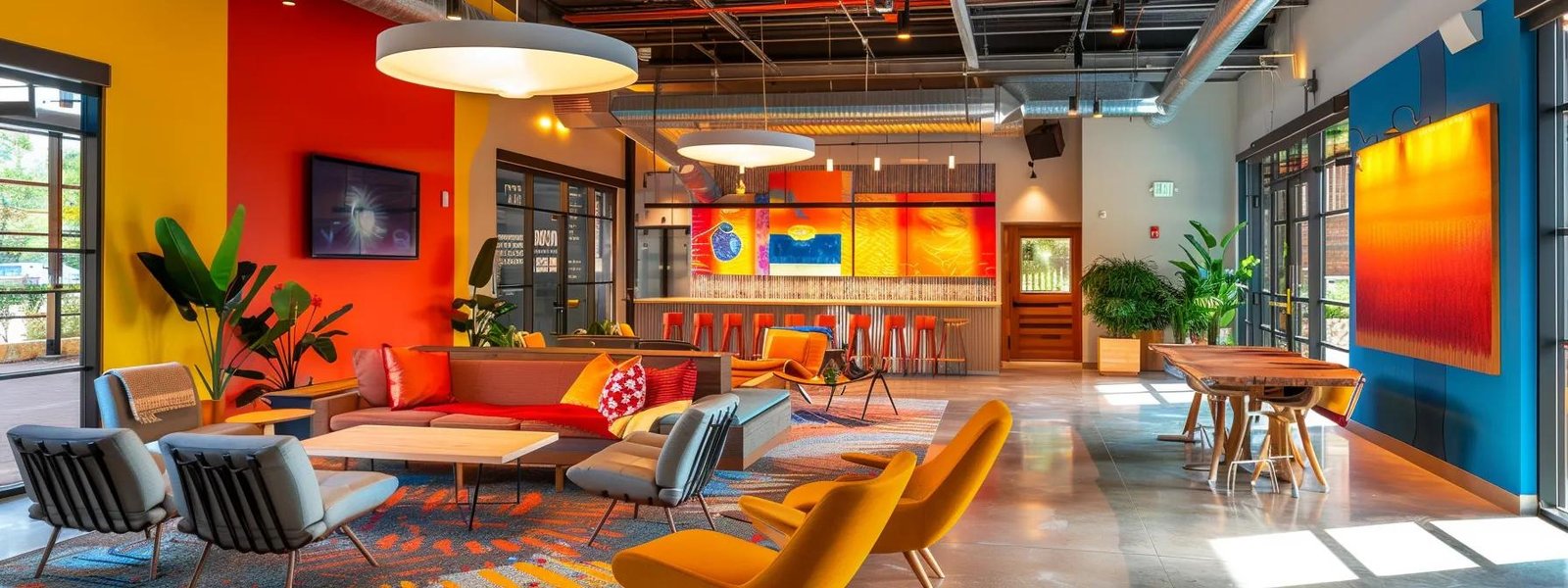 a modern saint paul interior showcases a vibrant, innovative palette of emerging paint colors, with bold accent walls and sleek, stylish furnishings creating a striking atmosphere that hints at future design trends. a modern saint paul interior showcases a vibrant, innovative palette of emerging paint colors, with bold accent walls and sleek, stylish furnishings creating a striking atmosphere that hints at future design trends.