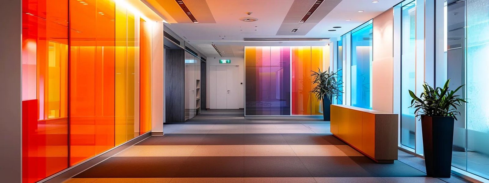 a sleek, modern office space showcases a side-by-side comparison of pristine residential and vibrant commercial interior walls, emphasizing the contrast in durability and maintenance with vivid color palettes and varied textures under bright, focused lighting. a sleek, modern office space showcases a side-by-side comparison of pristine residential and vibrant commercial interior walls, emphasizing the contrast in durability and maintenance with vivid color palettes and varied textures under bright, focused lighting.