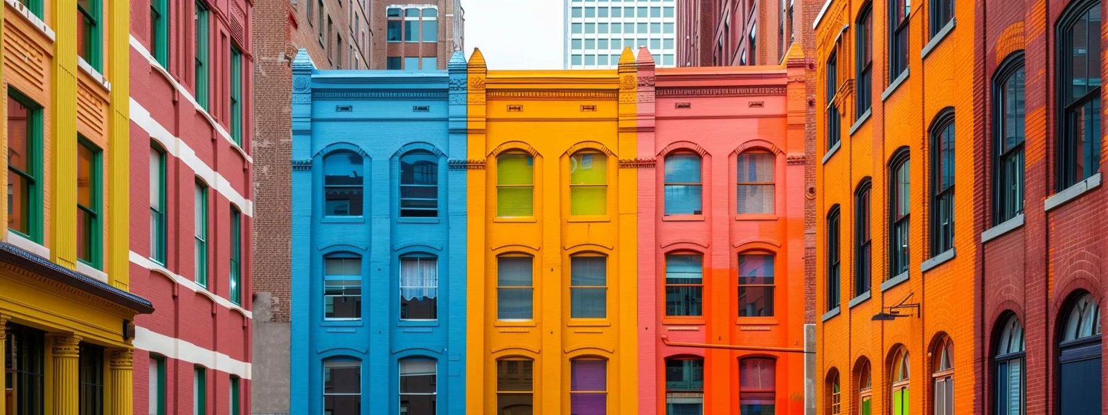 a vibrant display of architectural styles in st. paul, featuring a colorful array of paint swatches thoughtfully arranged against a backdrop of historic buildings, showcasing the harmonious blend of modern color palettes and classic design elements in an urban setting. a vibrant display of architectural styles in st. paul, featuring a colorful array of paint swatches thoughtfully arranged against a backdrop of historic buildings, showcasing the harmonious blend of modern color palettes and classic design elements in an urban setting.