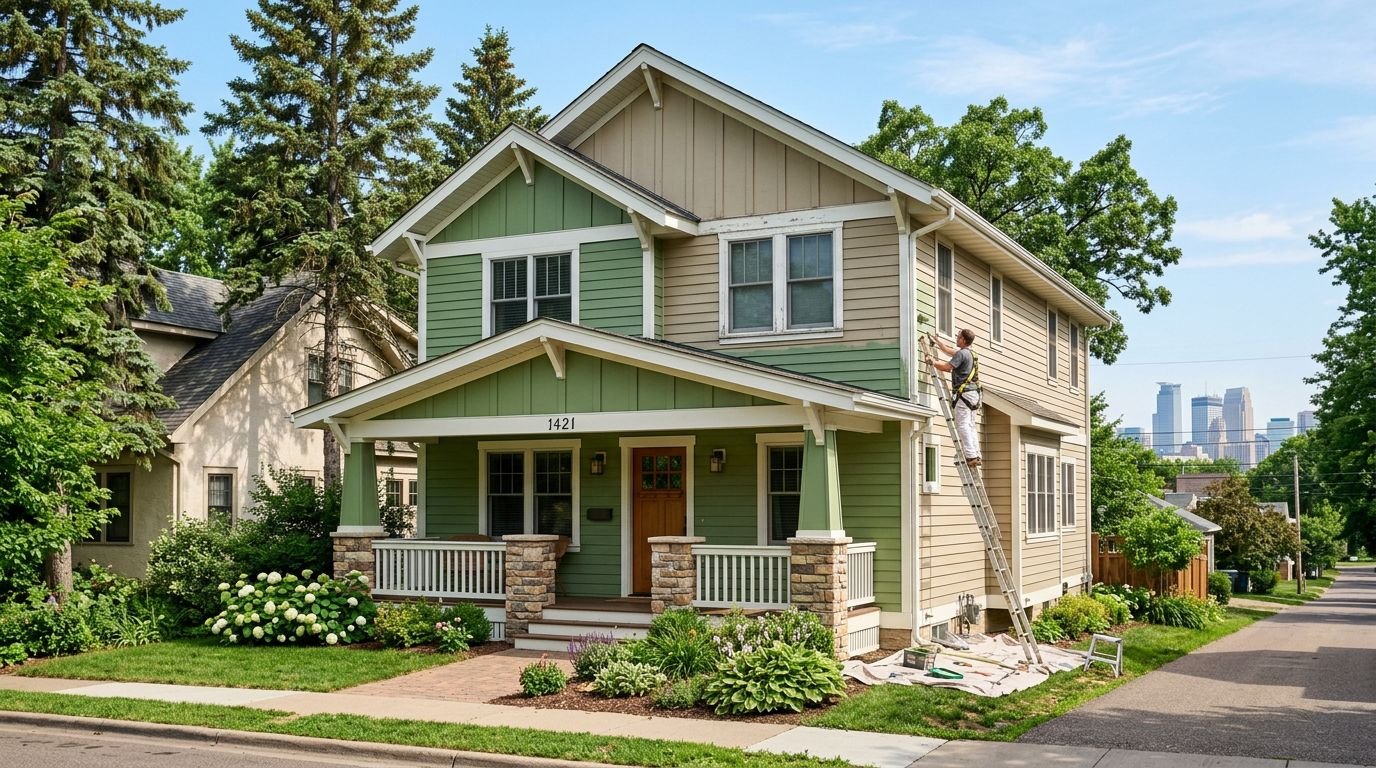 What It Costs to Change Exterior Paint Colors in Minneapolis in 2026