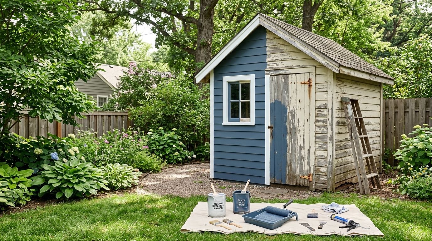 Minneapolis Shed Painting Costs for 2026